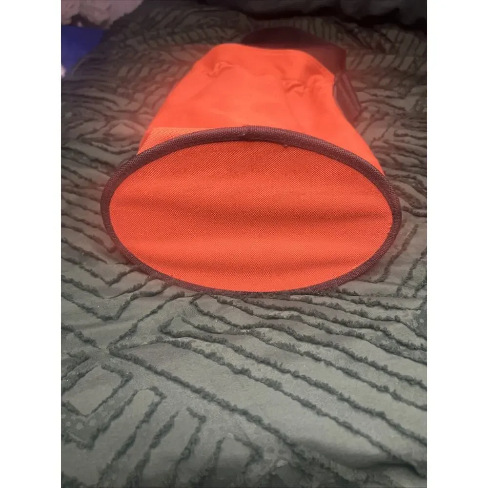 Eagle Good to Go Orange Yarn Storage Bag for Crocheting & Knitting